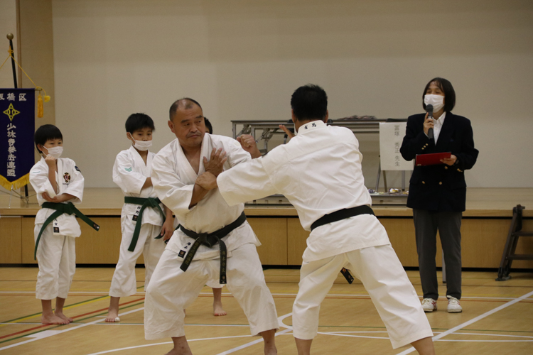 第７５回板橋区民体育大会第５０回少林寺拳法演武競技会の写真